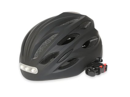 Cască de bicicletă electrică cu lumini (Farba Alb, Variant M)