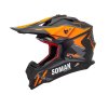 motokrosova prilba celotvarova oranzova