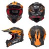celotvarova motokrosova prilba oranzova