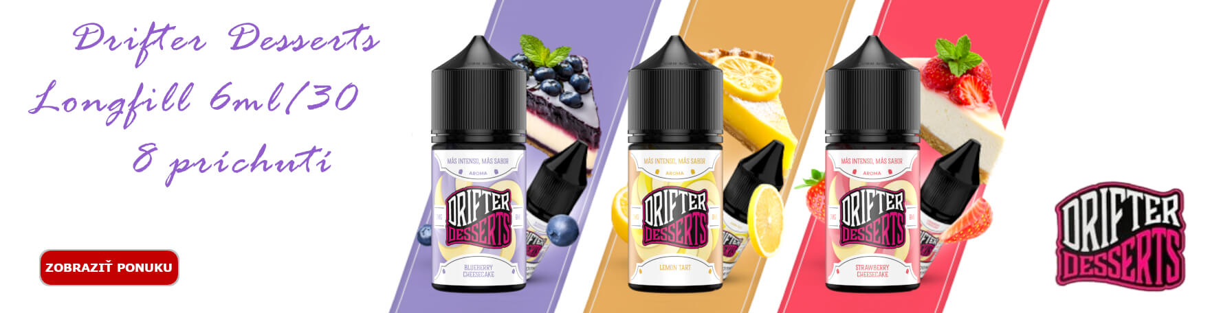 Carousel web - Drifter Desserts longfill
