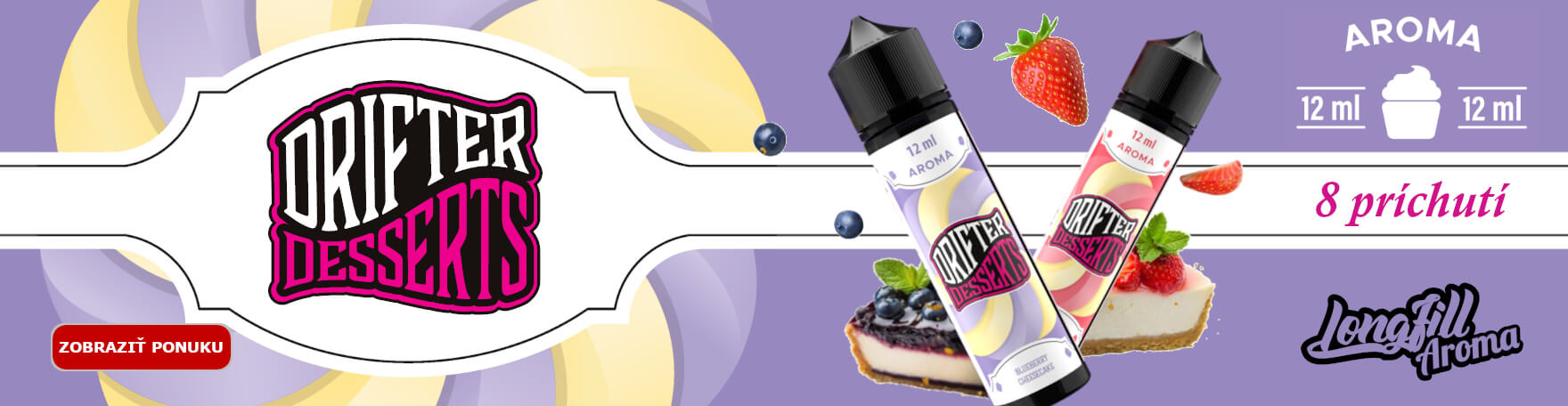 Carousel web - Drifter Desserts Longfill