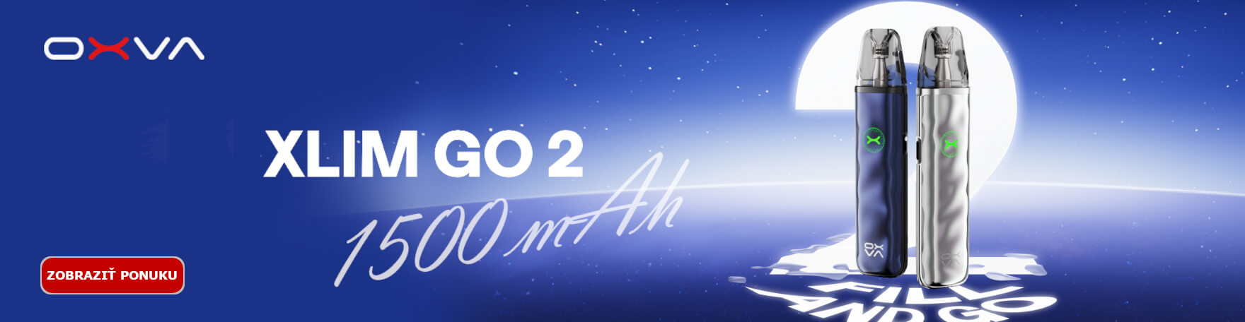 Xlim go 2 cigarety plocha