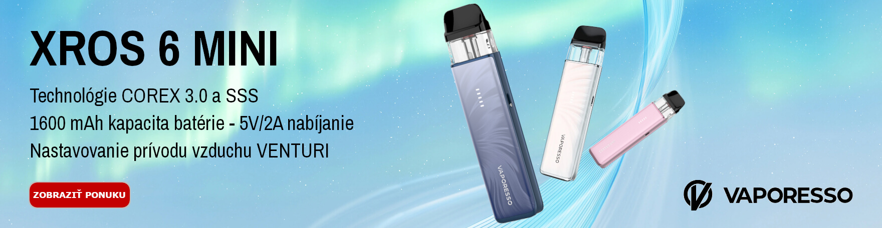 Carousel web - Vaporesso Xros 6 mini