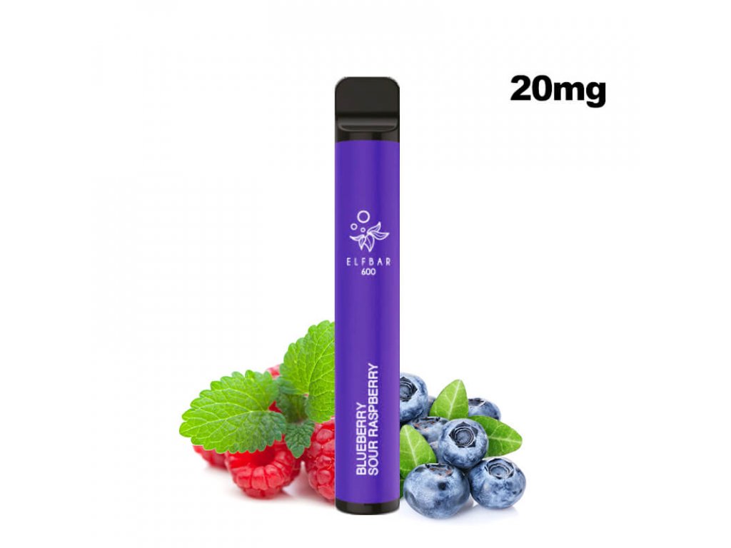 elfbar 600 20 mg blueberry sour raspberry