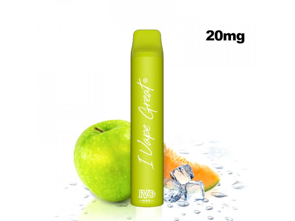 ivg bar plus fuji apple melon 20 mg jednorazovka