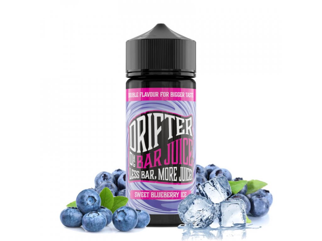 juice sauz drifter bar sweet blueberry ice longfill prichut 24ml ovocie