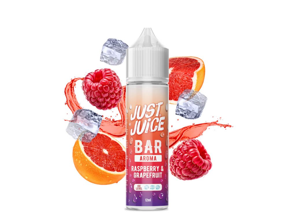 just juice bar raspberry grapefruit 12 ml longfill prichut