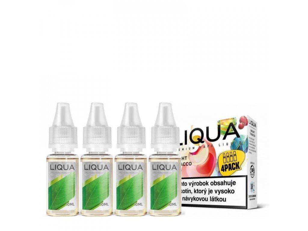 liqua bright tobacco 4pack