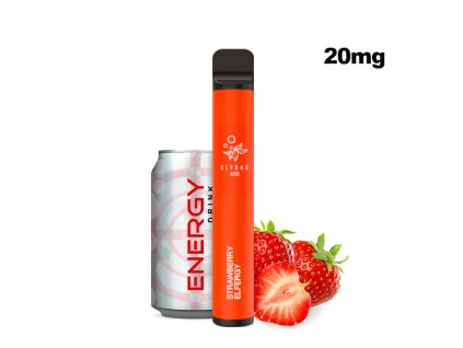 elfbar 600 20 mg strawberry elfergy
