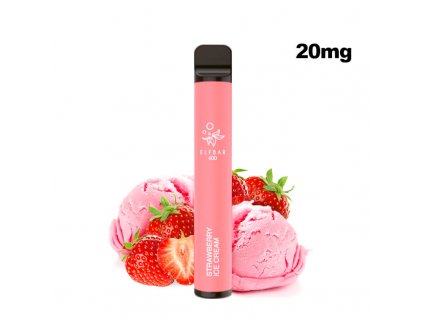 elfbar 600 20 mg strawberry ice cream