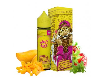 nasty juice cush mango strawberry longfill 20 ml