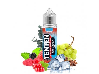 ten ten red berry ice longfill prichut 20 ml