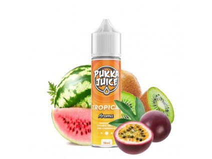 pukka juice tropical longfill aroma 18ml s ovocim