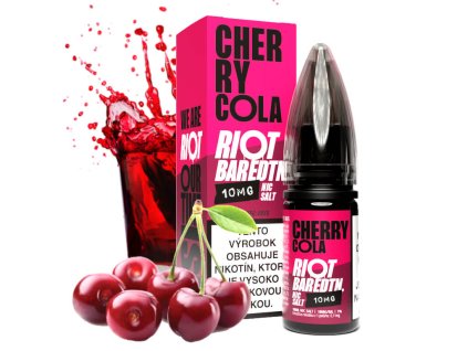 liquid riot bar edtn salt cherry cola 10mg 10ml