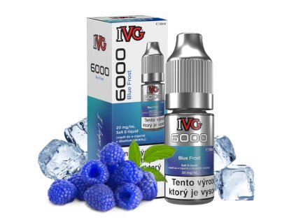 e napln ivg 6000 salt blue frost 20 mg