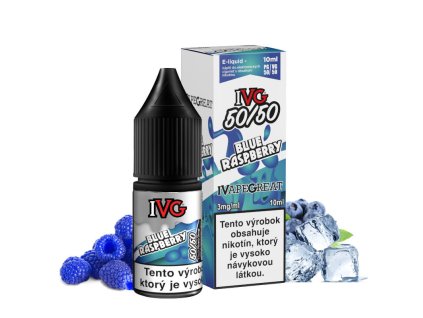 ivg 5050 blue raspberry 3 mg ovocie