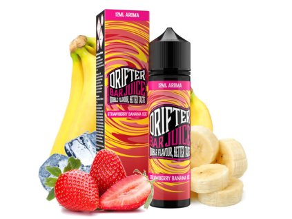 drifter bar strawberry banana ice 12 ml longfill prichut