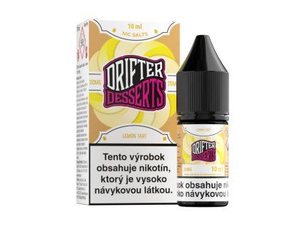 e liquid drifter desserts salt lemon tart 20 mg
