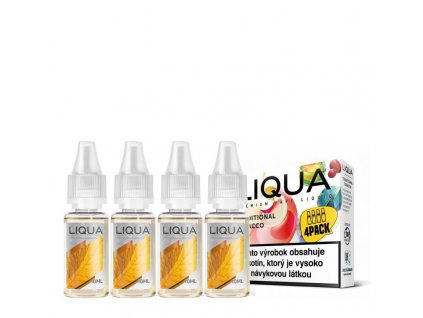 liqua traditional tobacco 4pack