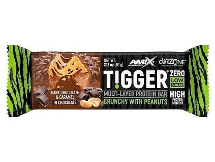 Amix - Zero bar Tigger dark-chocolate-caramel 60g