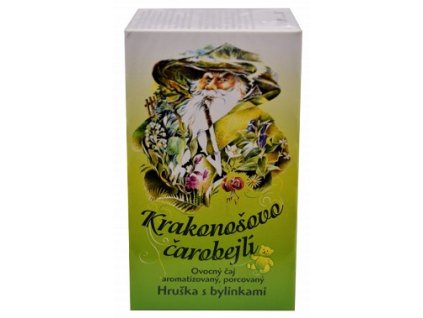 Čaj Krakonošovo čarobejlí hruška, bylinky 40g