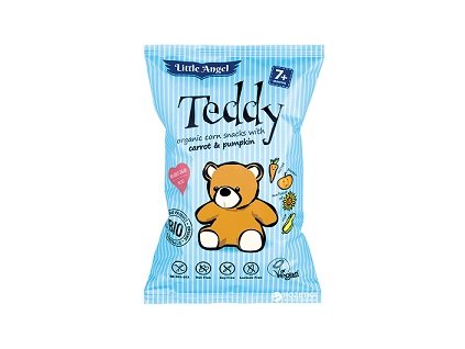 Křupky Teddy mrkev dýně BIO 30g