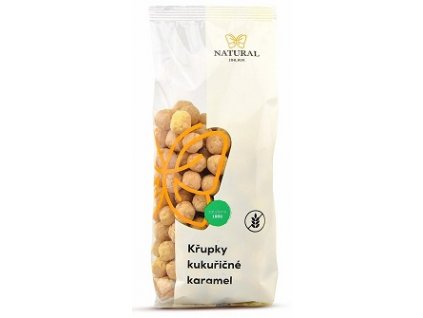 Křupky kukuřičné karamel 140g