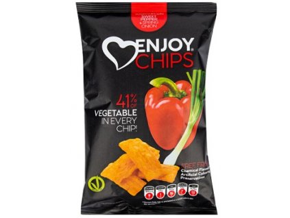 Chips Enjoy s paprikou,jarní cibulkou