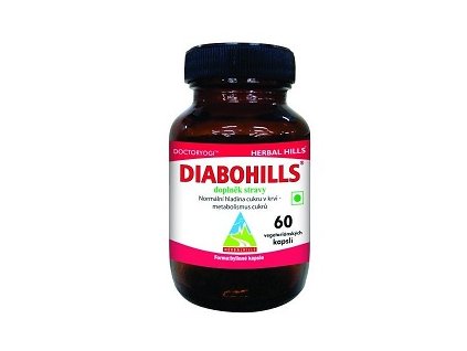 Doplněk - Diabohills hladina cukru 60kps 30,18g