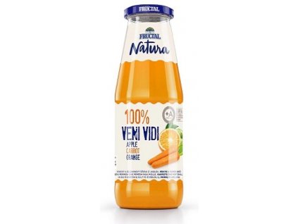Šťáva mrkev + pomeranč 100% (15%) 700ml