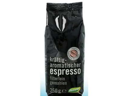 Káva espresso jemně mletá 250g BIO