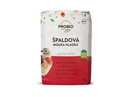 Mouka špaldová hladká bílá BIO 1kg