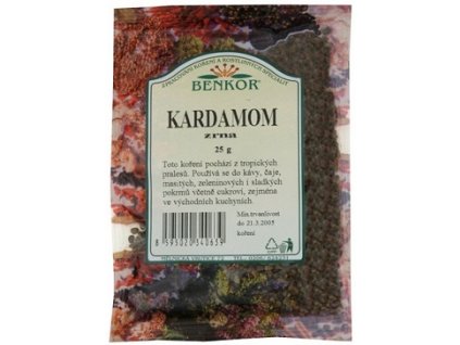 Kardamon zrna 25g Benkor