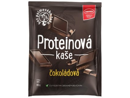 Kaše proteinová čokoládová Semix 65g