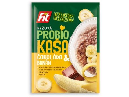 Kaše rýžová čokoláda a banán 52g