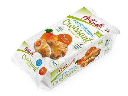 Croissant meruňka bez cukru Antonelli 252g
