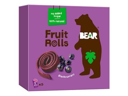 Bear rolls černý rybíz 5x20g