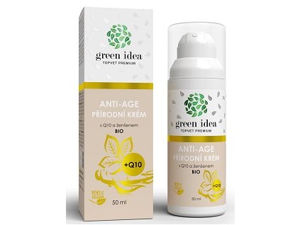 Top - Anti-age krém s Q10 a ženšenem 50ml BIO