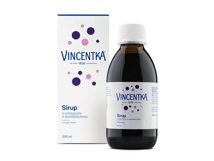 Vincentka sirup 200ml