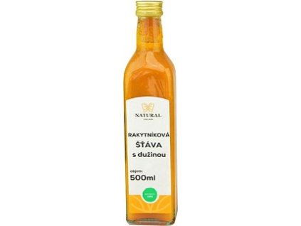 Rakytníková šťáva 90% 500ml Natural