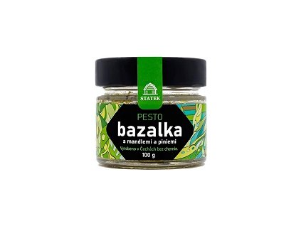 Hradec - Pesto bazalkové s mandlemi a piniemi 100g