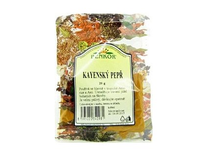 Pepř kayenský 20g Benkor