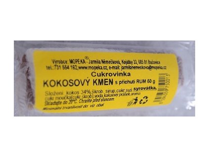 Kokosový kmen rum 50g mopeka