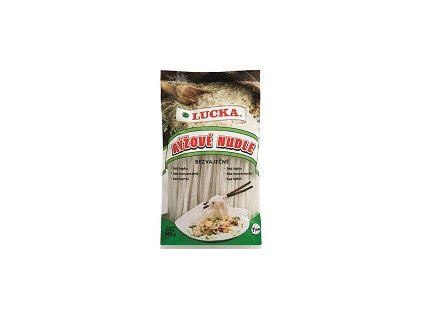 Nudle rýžové 7mm 240g Lucka
