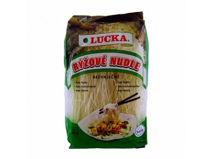 Nudle rýžové 1mm 240g Lucka
