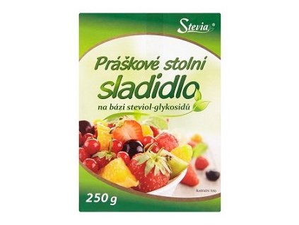 Sladidlo stolní práškové - Stevia 250g