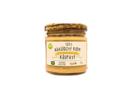 BO - Arašídový krém 100% - křupavý 190g