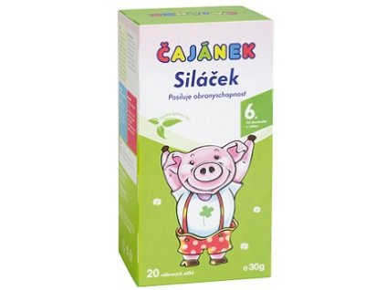 Čajánek siláček porc. 20x1,5g