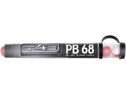 Kuličky T4E Pepper Ball PB 68 pepřové 10ks