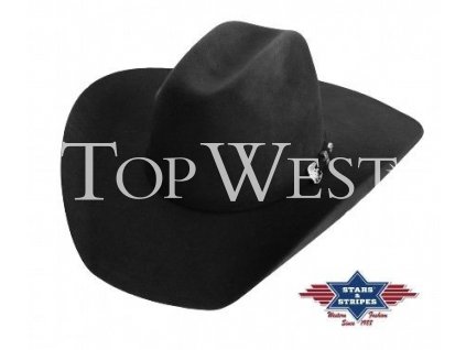 Westernový klobouk "WYOMING BLACK"